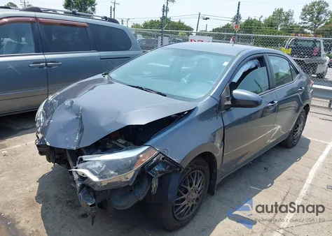 2014 Toyota Corolla L z USA, uszkodzony, nr VIN 2T1BURHEXEC150874